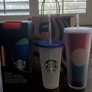 Starbucks cups